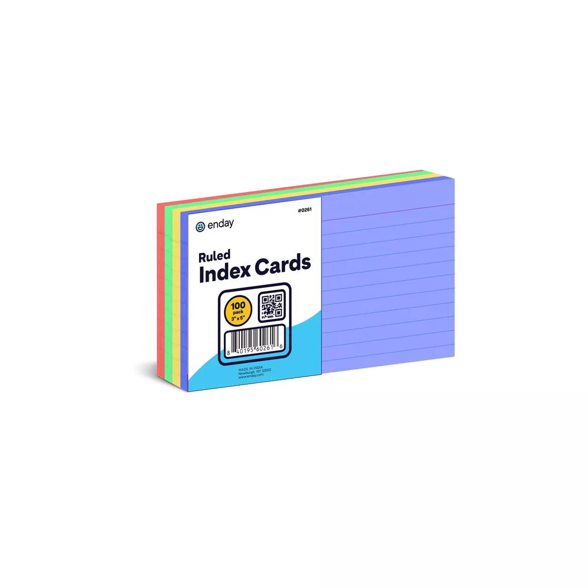 Ruled, Index Card 3X5
