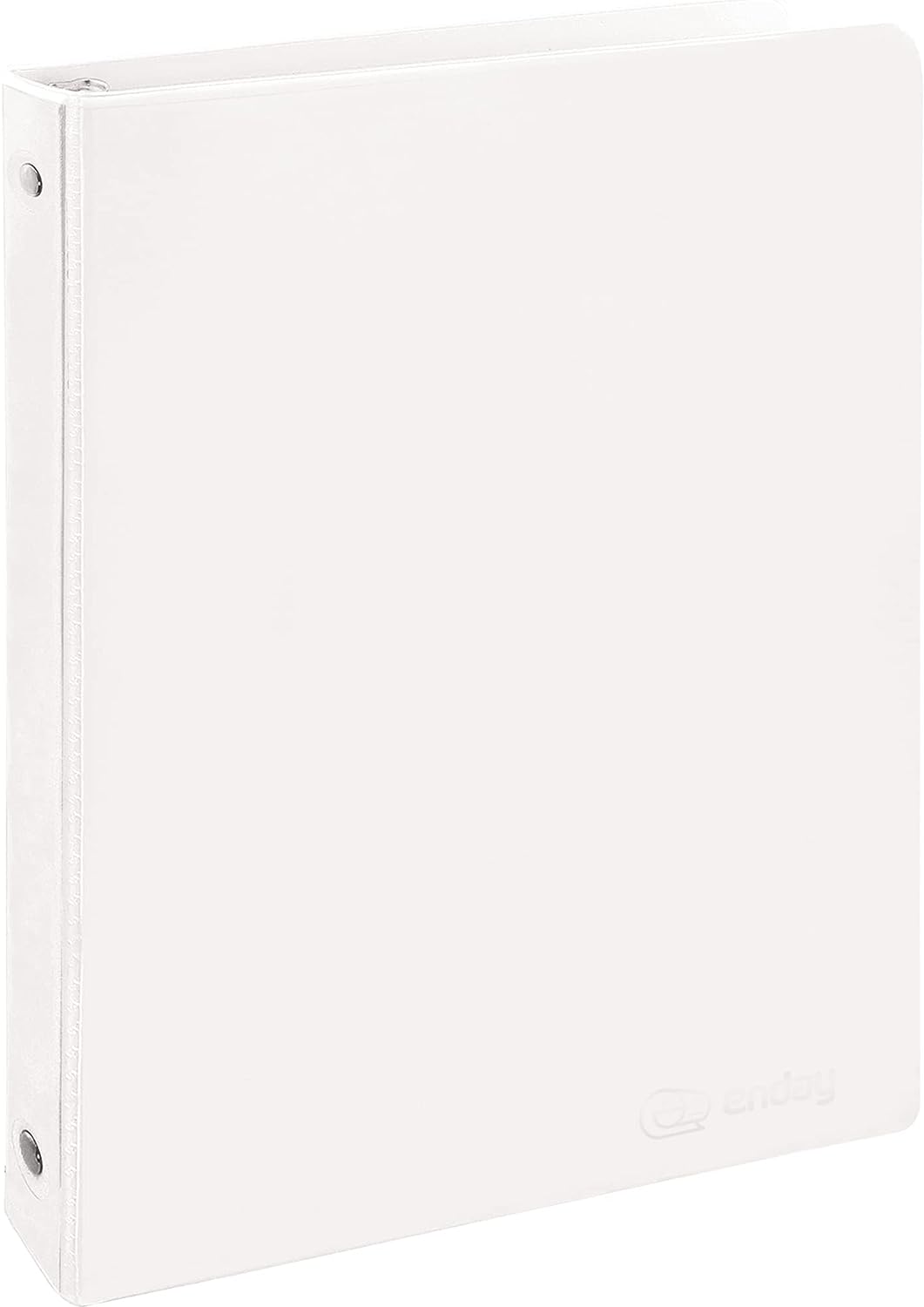 1/2″ 3-Ring View Binder w/ 2-Pockets - White