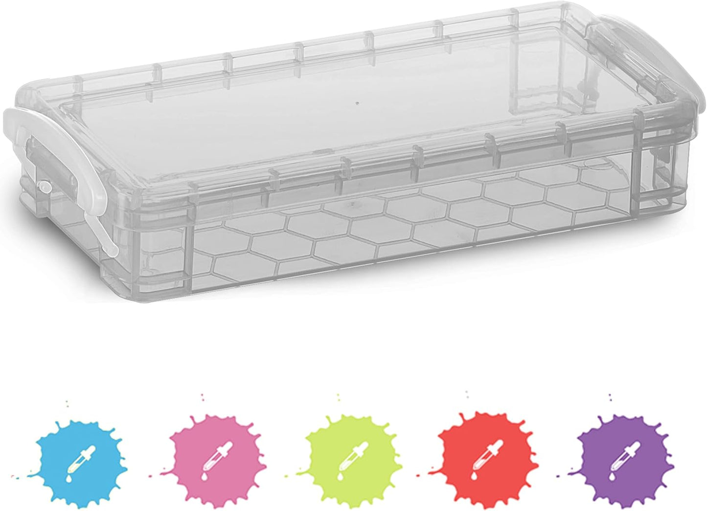 Stackable Pencil Case Multipurpose Utility Box