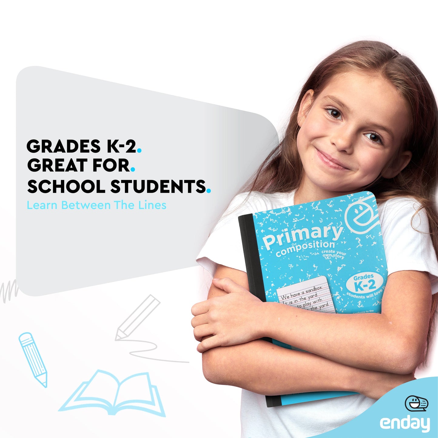Primary Composition Notebook - Blue