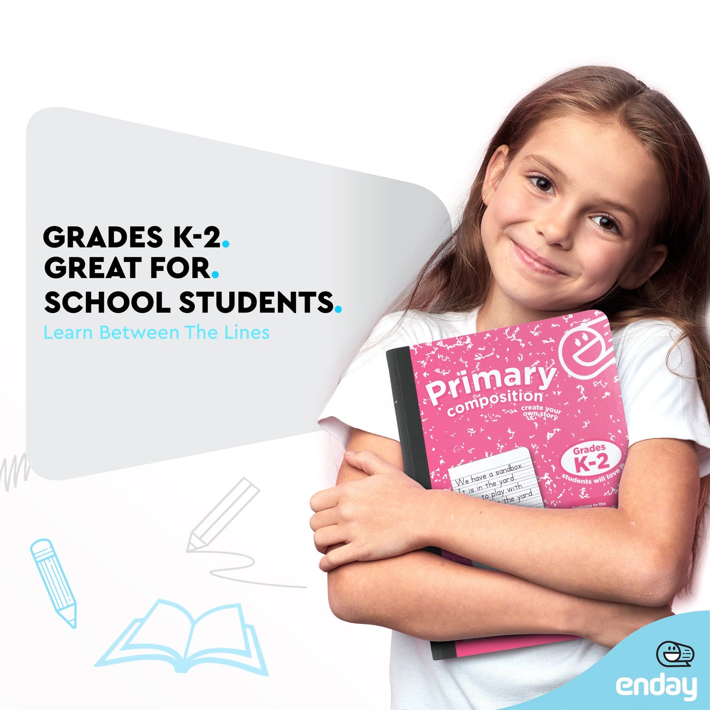 Primary Composition Notebook - Pink