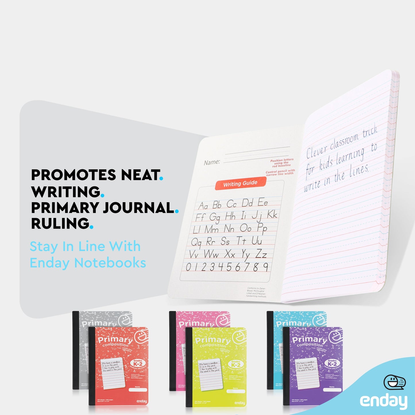 Primary Composition Notebook - Green