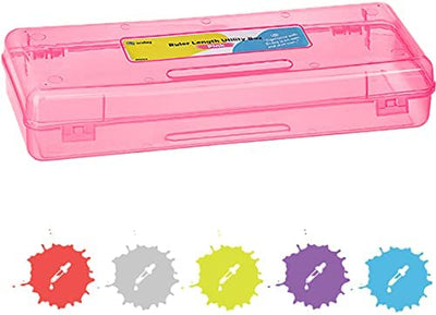 Multipurpose Ruler Length Utility Box pink