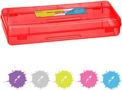 Multipurpose Ruler Length Utility Box red