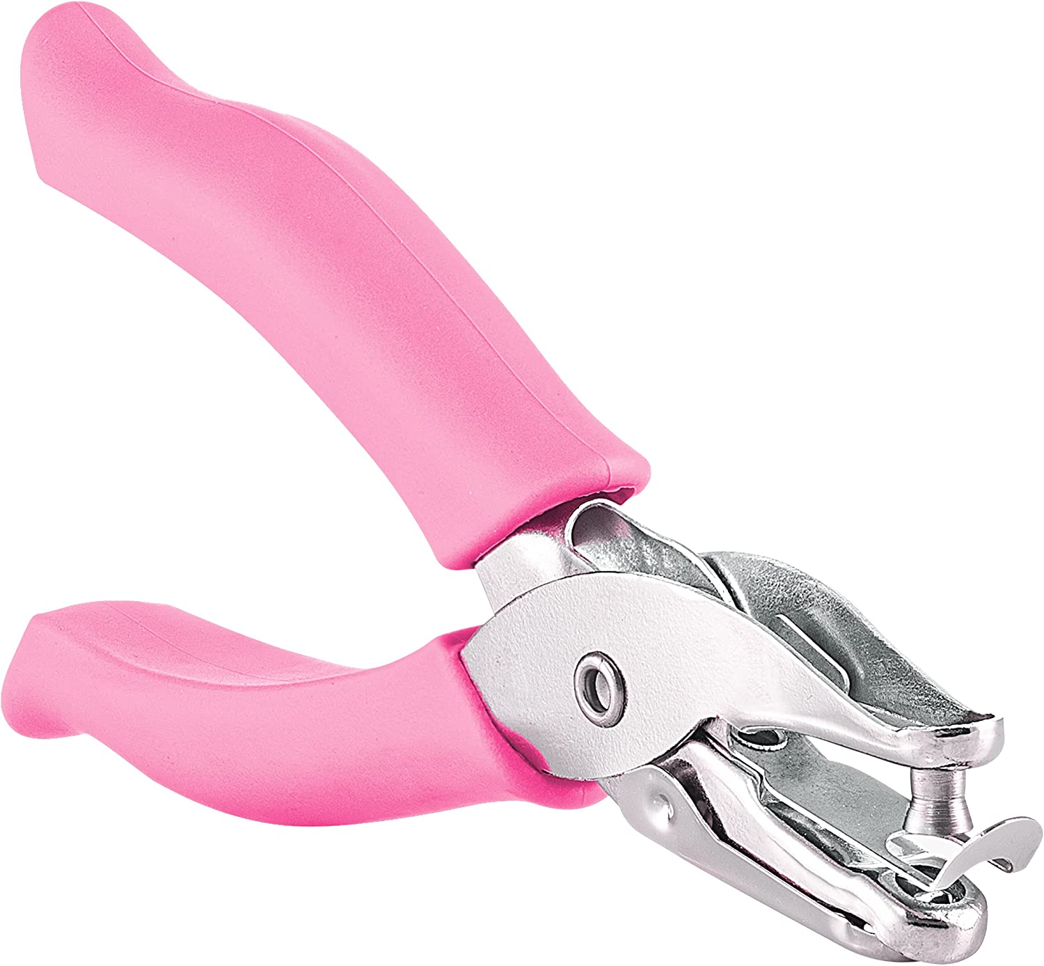 Enday Single-Hole Puncher, Pink