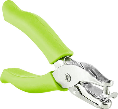 Colored Single hole puncher green