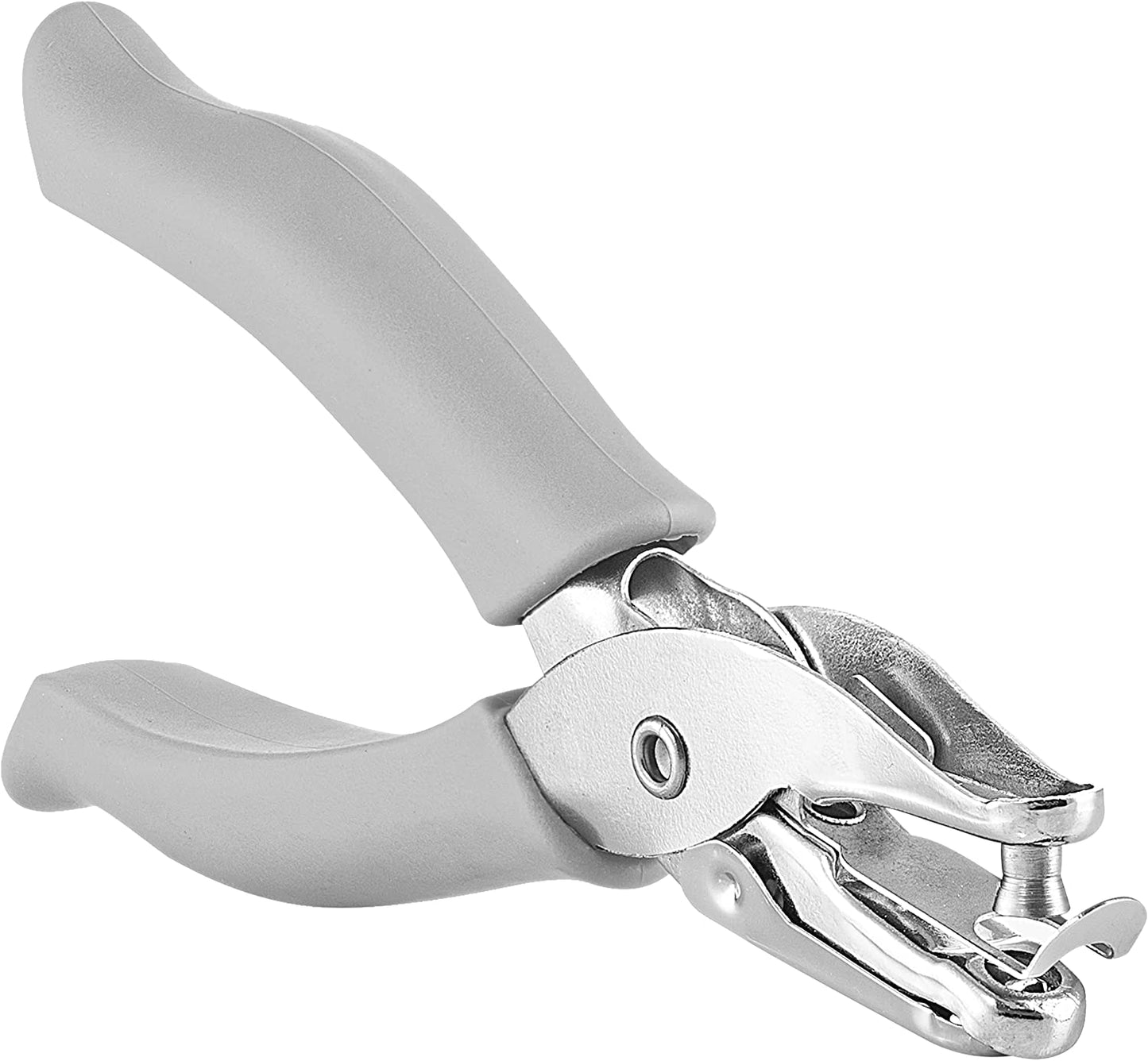 Colored Single hole puncher grey