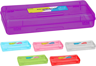 Multipurpose Ruler Length Utility Box purple
