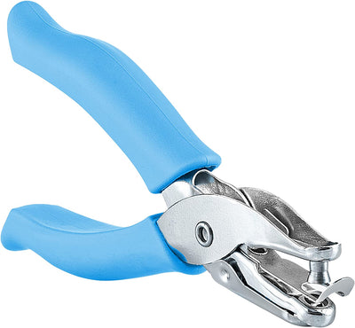Colored Single hole puncher blue