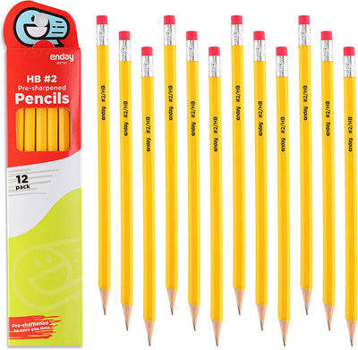 #2 Premium Yellow pre-sharpened Pencil (12/Pack)
