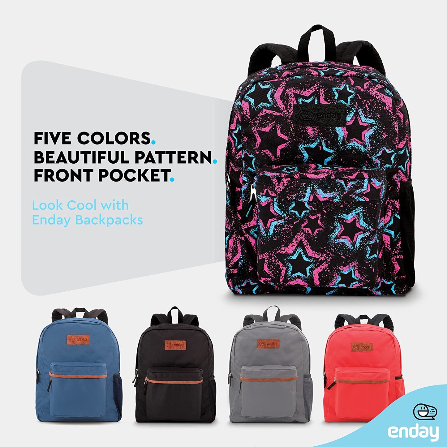 Adjustable Shoulder Strap Backpack - Designed