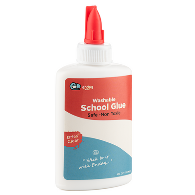 Washable White Liquid Glue - 4oz
