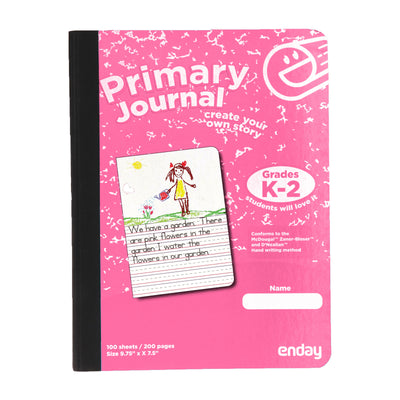 Primary Journal Notebooks - Pink
