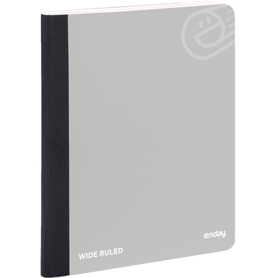 Composition Notebooks Wide Ruled - Grey