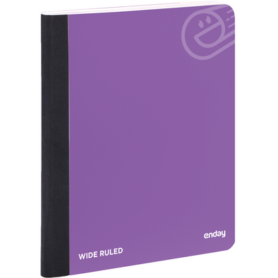 Composition Notebooks Wide Ruled - Purple