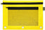 Double Zipper 3-Ring Pencil Pouch With Mesh Window