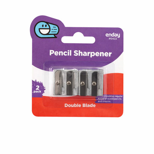 2 Holes Metal Pencil Sharpener