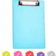 Memo Size Plastic Clipboard With Low Profile Clip