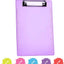 Standard Size Plastic Clipboard With Low Profile Clip
