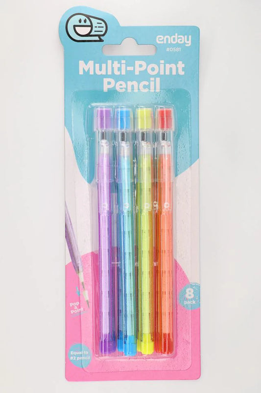 Dazzle Multi-Point Pencil (8/Pack)