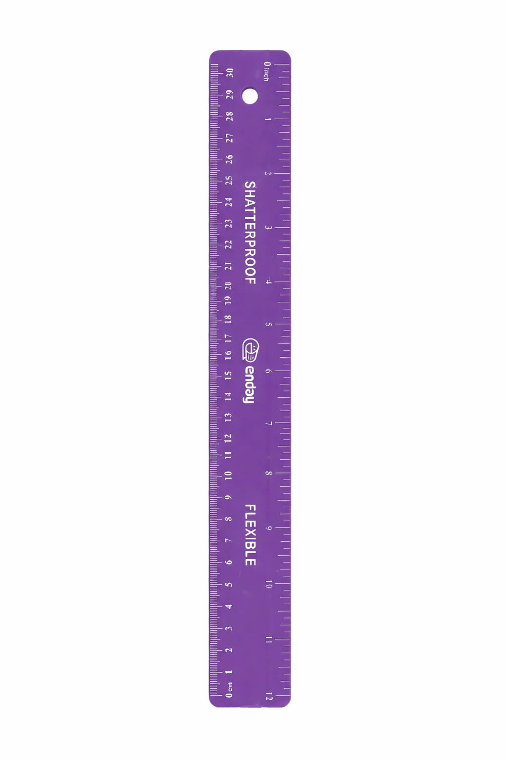 12" (30Cm) Shatterproof Flexible Ruler