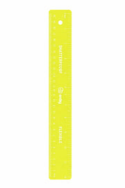 12" (30Cm) Shatterproof Flexible Ruler