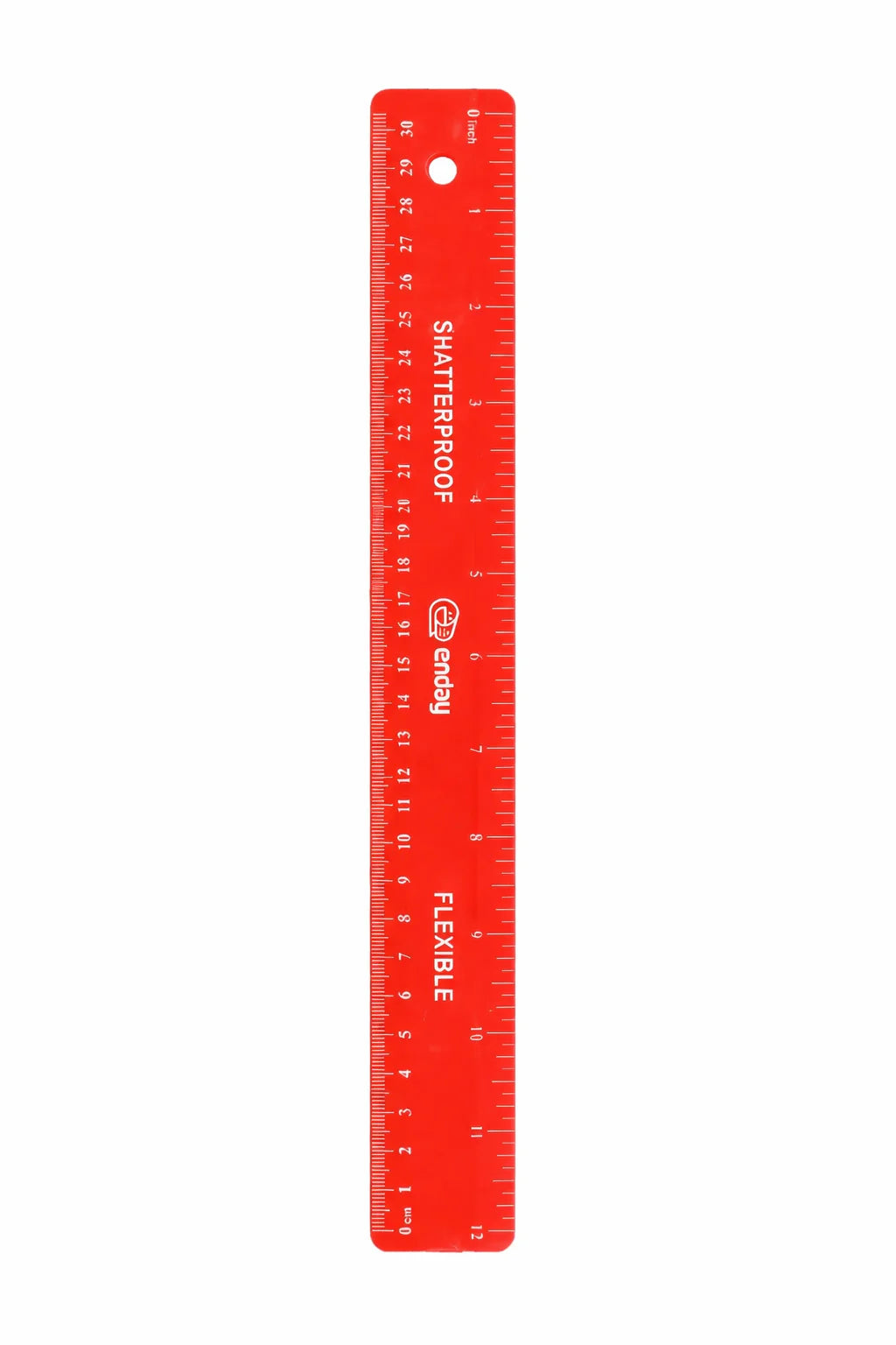 12" (30Cm) Shatterproof Flexible Ruler