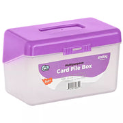 3" X 5" Index Card File Box