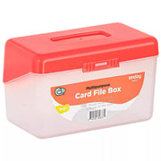3" X 5" Index Card File Box