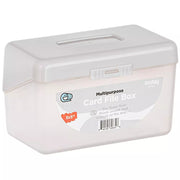 3" X 5" Index Card File Box