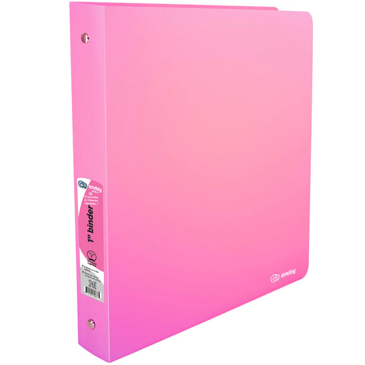 1" Binder Flexible Cover, With View