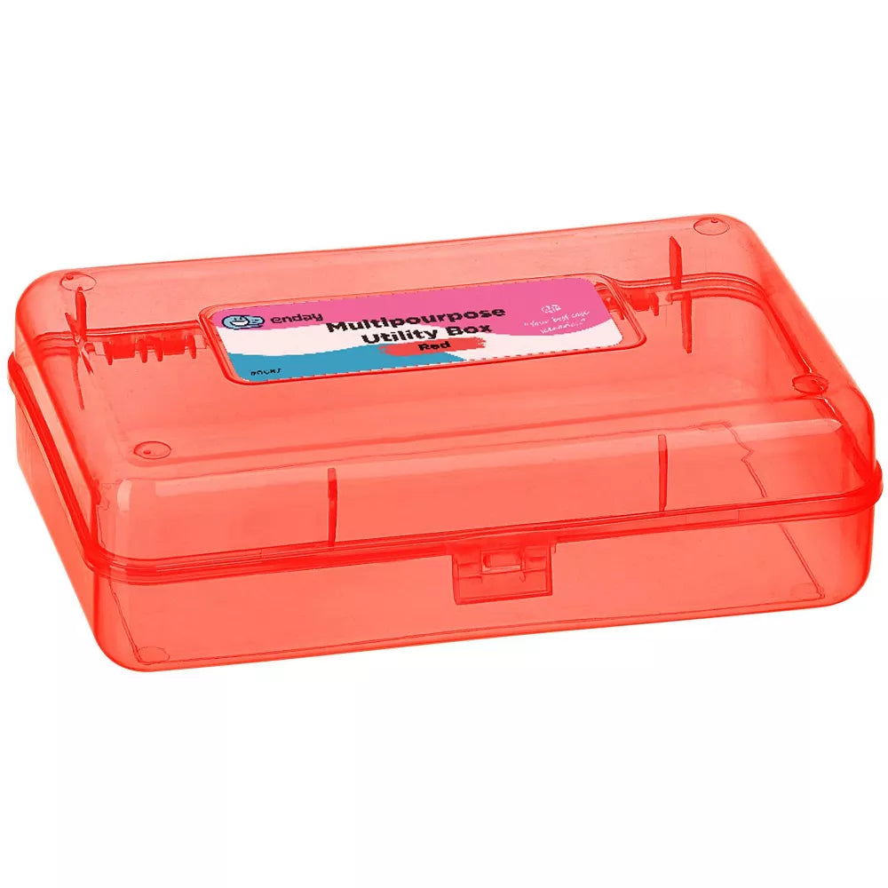 Bright Color Pencil Case Multipurpose Utility Box