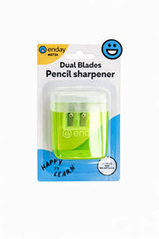 Dual Blade Sharpener W/ Lid & Receptacle