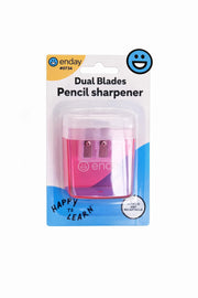 Dual Blade Sharpener W/ Lid & Receptacle