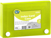 Index Card Case 3" X 5" With 5 Tab Dividers