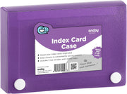 Index Card Case 3" X 5" With 5 Tab Dividers