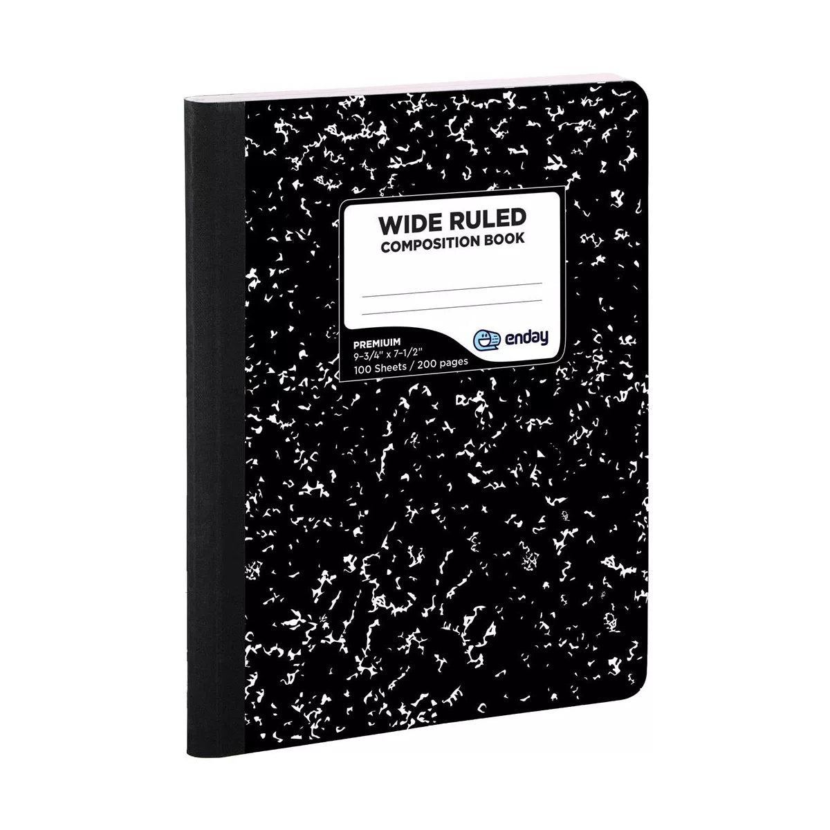 Composition Book, Black Marble 100 Ct.