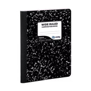 Composition Book, Black Marble 100 Ct.