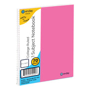Spiral Notebook 1-Subject CR 70 Ct