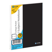 Spiral Notebook 1-Subject CR 70 Ct