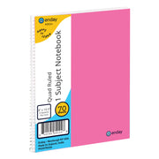 Spiral Notebook 1-Subject Quad-Ruled 70 Ct. 4-1"