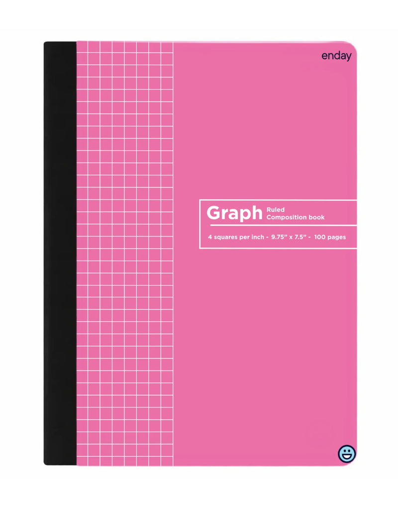 Composition Book Quad-Ruled 4-1" 100 Ct