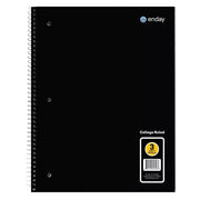 Spiral Notebook 3-Subject C/R 120 Ct.,