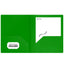 Poly 2-Pockets Portfolio Solid Color