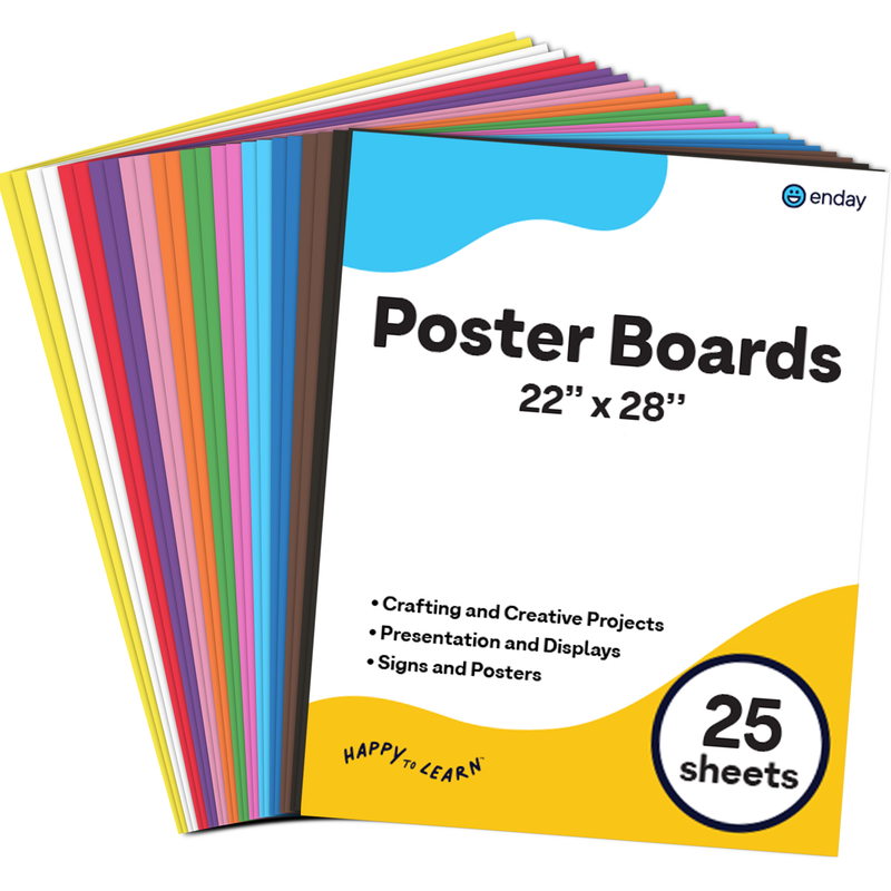 Poster Board, 22X28 , 25 Pack