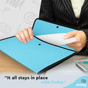 Square Flap Letter Size Document Holder