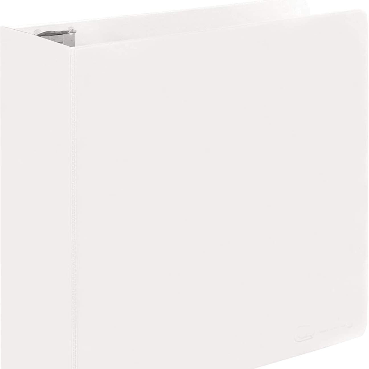 1 Inch 3 Ring Binder 1â€ Binder Black Clear View Cover with 2 Inside Pockets, Colored School Supplies Office and Home Binders â€“ by Enday