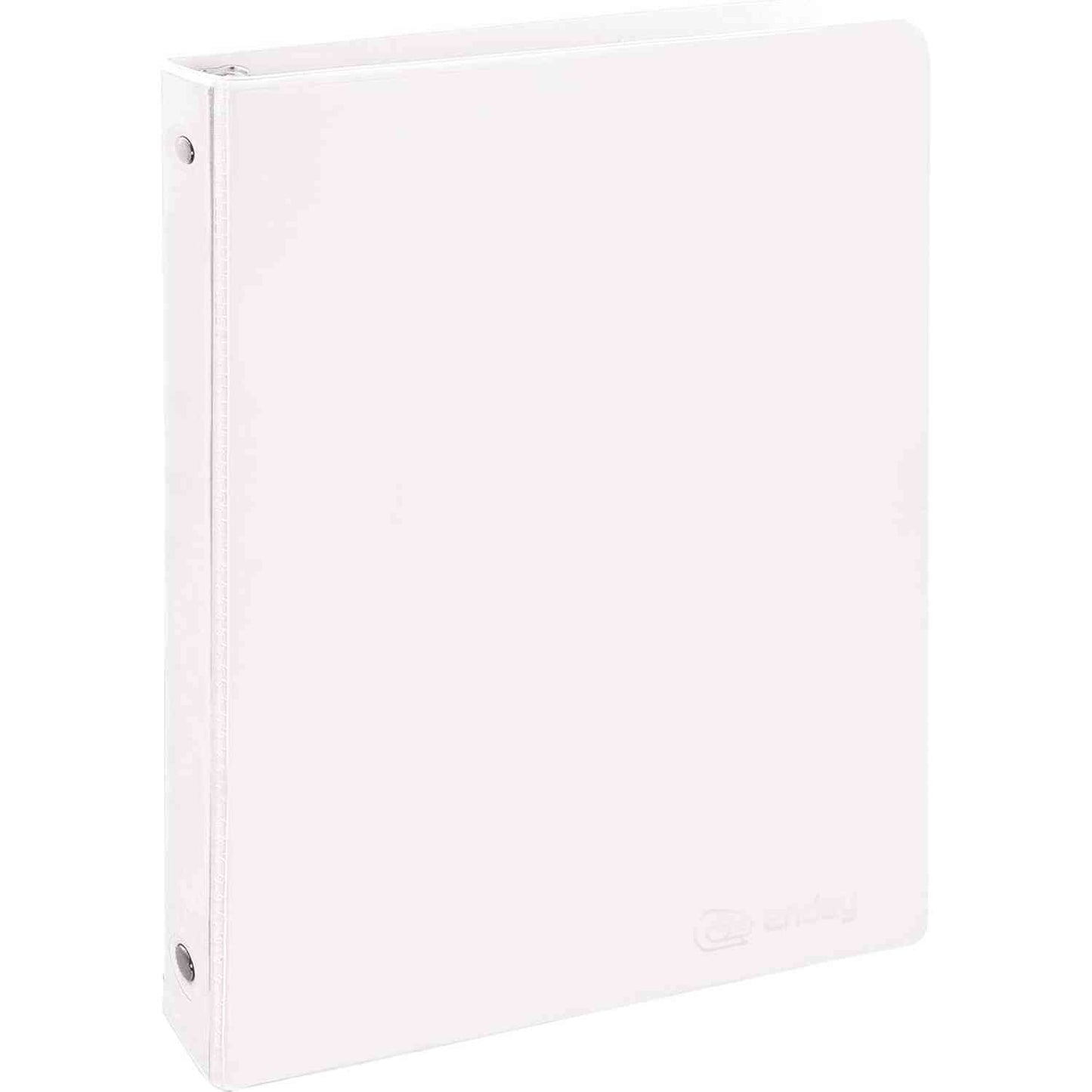 1 Inch 3 Ring Binder 1â€ Binder Black Clear View Cover with 2 Inside Pockets, Colored School Supplies Office and Home Binders â€“ by Enday