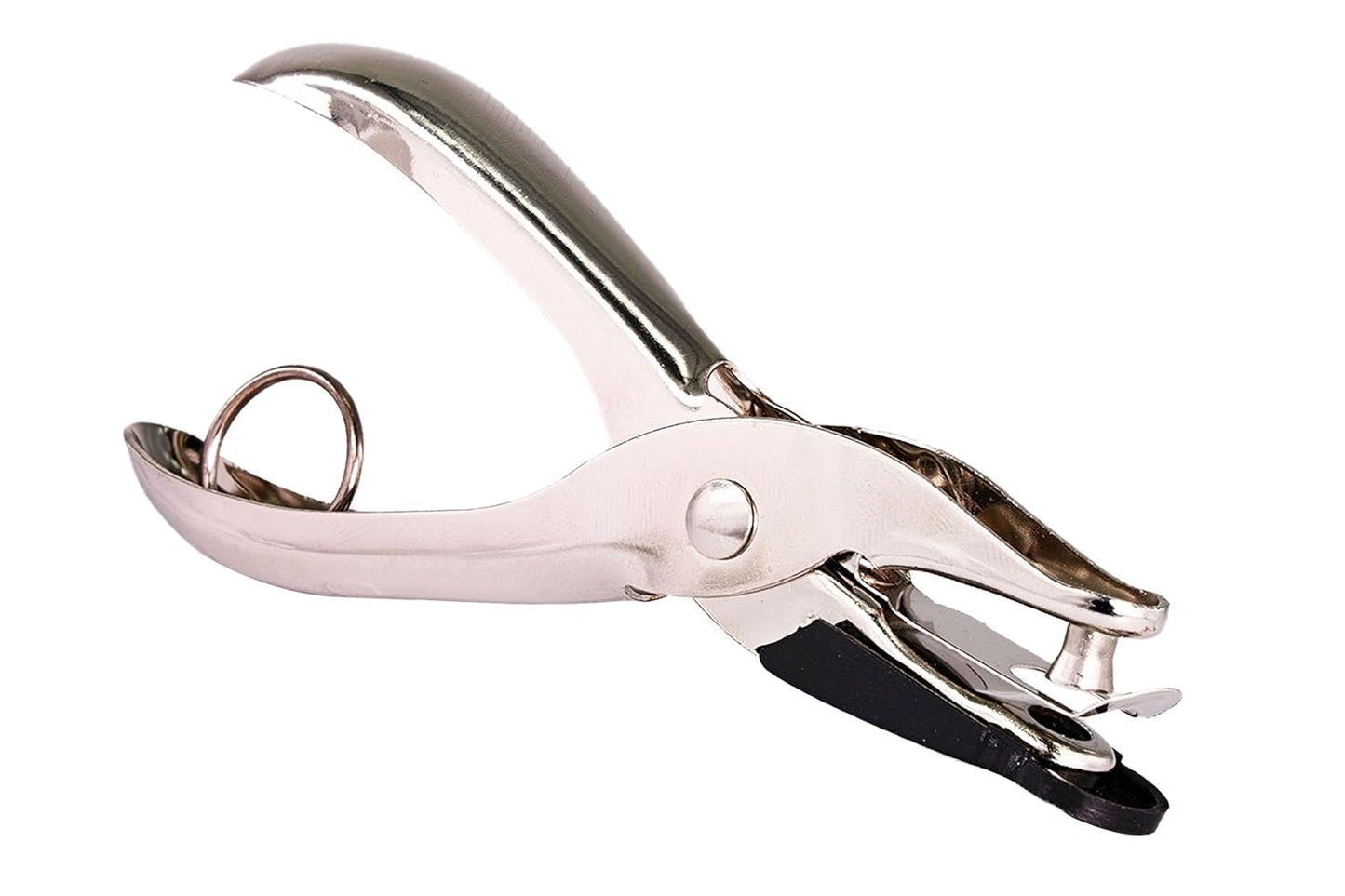 Single Hole Punch Metal Purple, 1/4â€ Hole Puncher with Soft Grip Handles for Paper and Crafts Round Circle Shape, for Kids and Adults, Also Available in Green, Pink, Red, Blue, Grey, 1 Pc â€“ by Enday