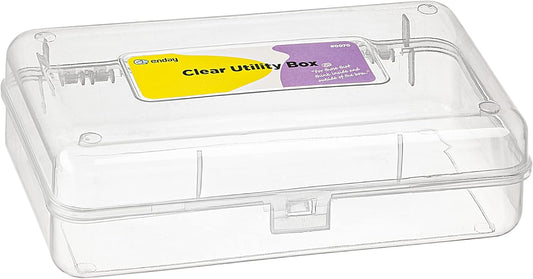 Pencil Case Multipurpose Utility Box Clear